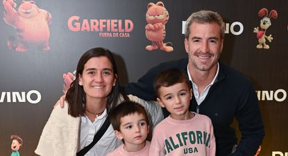 Divino presentó la avant premier de Garfield: fuera de casa