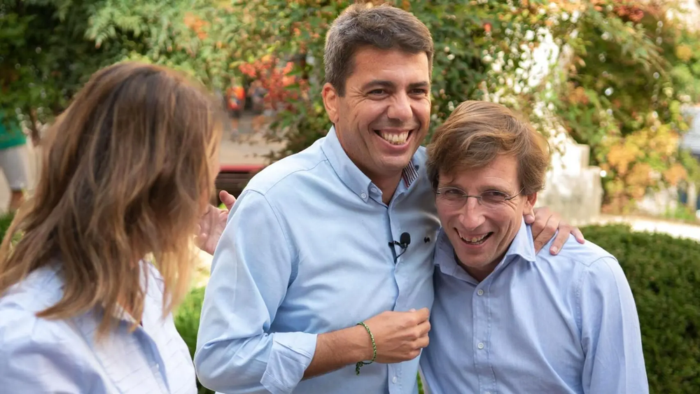 José Luis Martínez-Almeida y Carlos Mazón