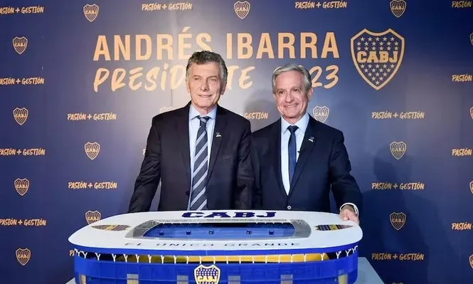 Macri presenta la candidatura a la vicepresidencia del Xeneize