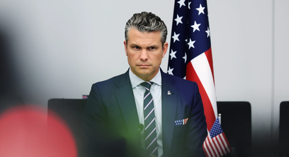 El secretario de Defensa, Pete Hegseth.