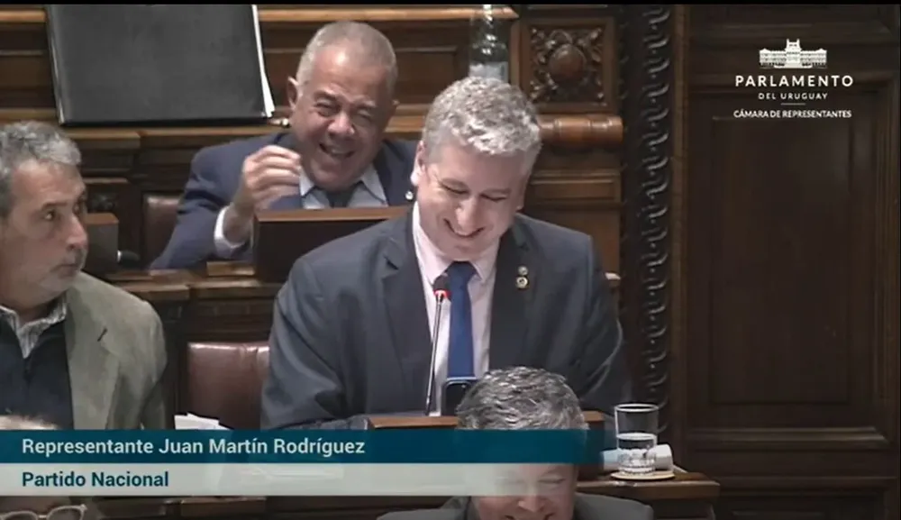 Juan Martín Rodríguez se tentó en la Rendición de Cuentas