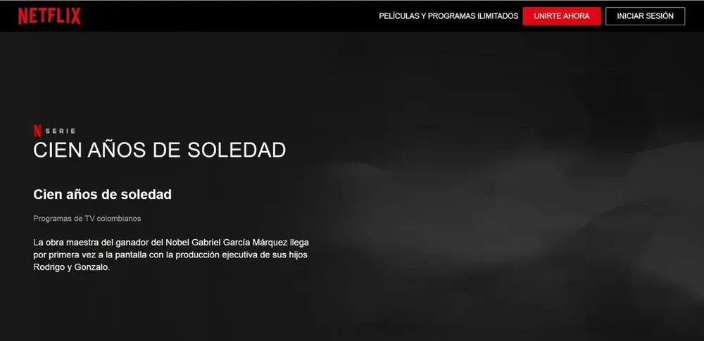 La obra Cien años de soledad llegará a Netflix