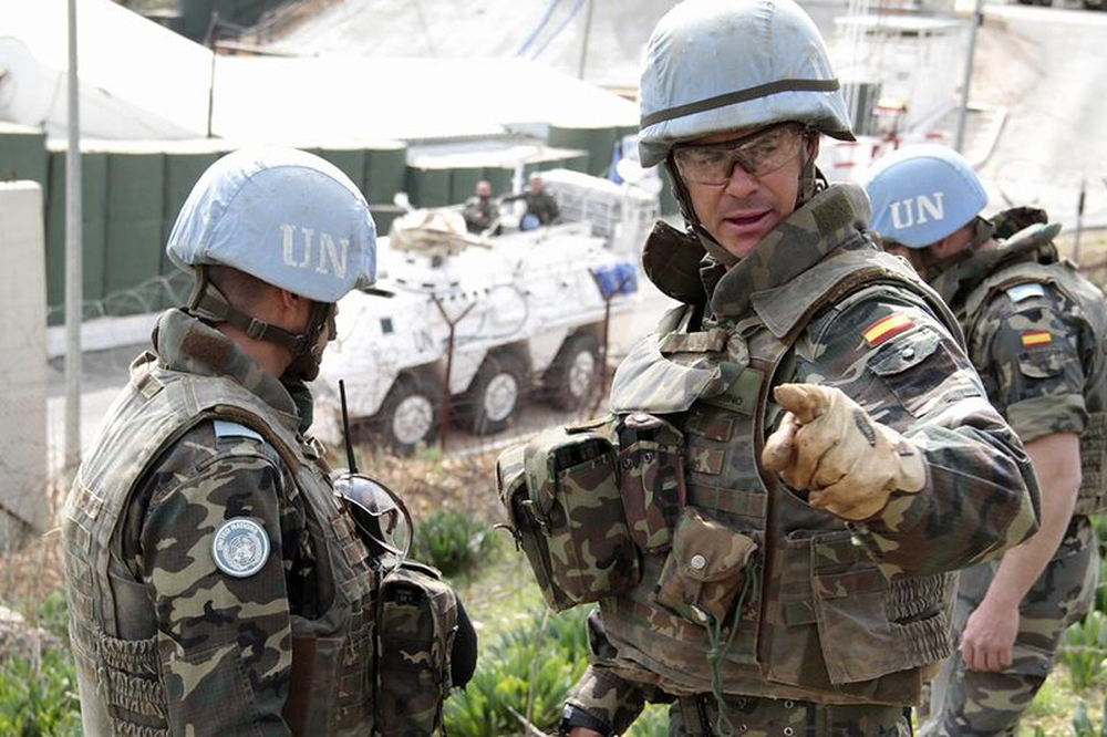 Militares españoles de la Fuerza Interina de Naciones Unidas en Líbano