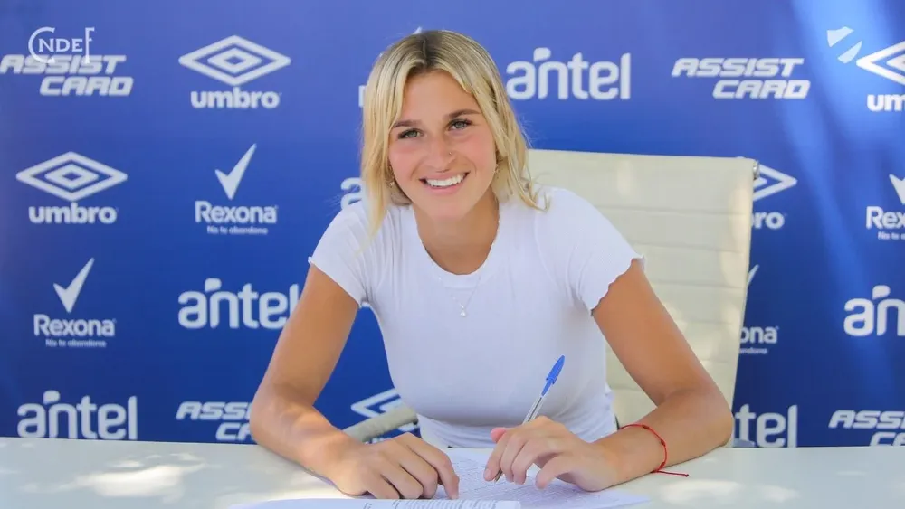 Antonella Ferradans renovó con Nacional