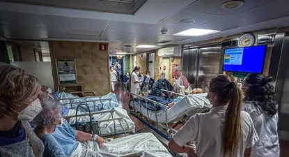 Urgencias saturadas en el Hospital Clínic de Barcelona,