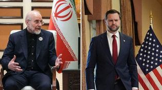 El presidente del Parlamento iraní, Mohammad Bagher Ghalibaf, se reunió en Islamabad con el vicepresidente de EE.UU., JD Vance.