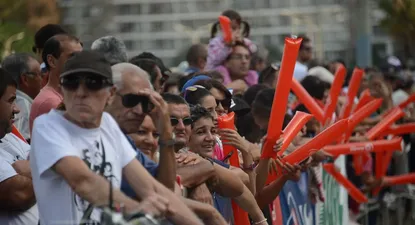 Fans del ciclismo