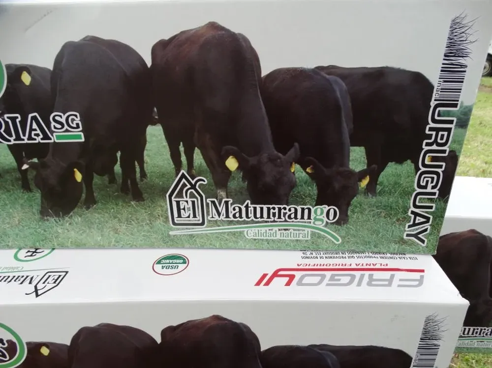 Exportación de carne con marca propia.