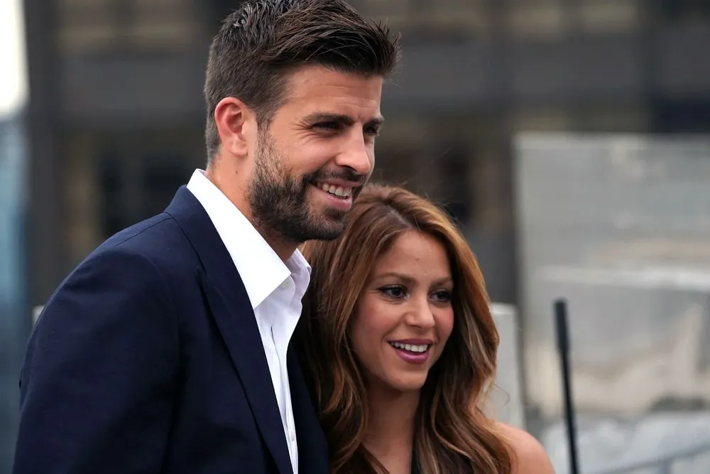 Piqué y Shakira antes de su separación