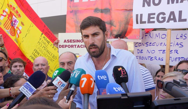 El presidente de Vox en la Región de Murcia, José Ángel Antelo.