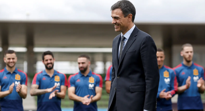 Pedro Sánchez y la selección española