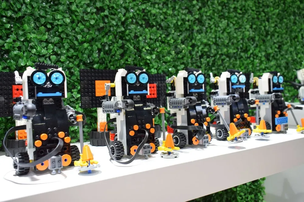 Lego Boost utilizados para el taller de robótica