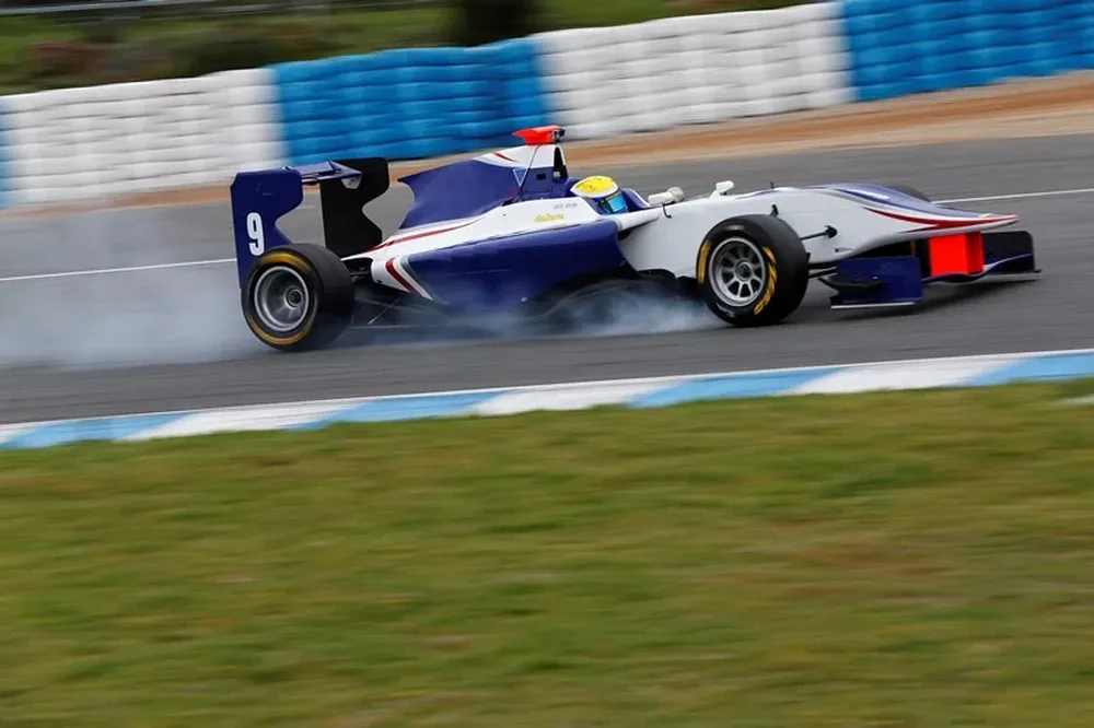 Buscando los límites esta mañana en Jerez.