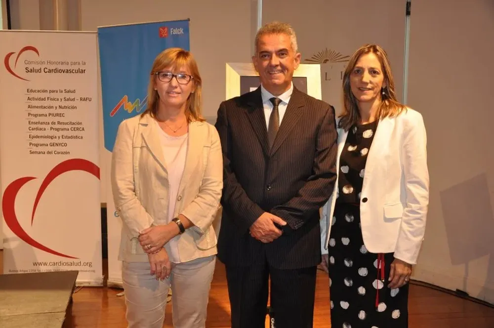Cristina Lustemberg, Jorge Díaz y Rosario González