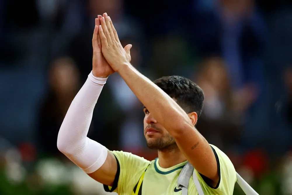 Alcaraz puede caer del podio del ranking.