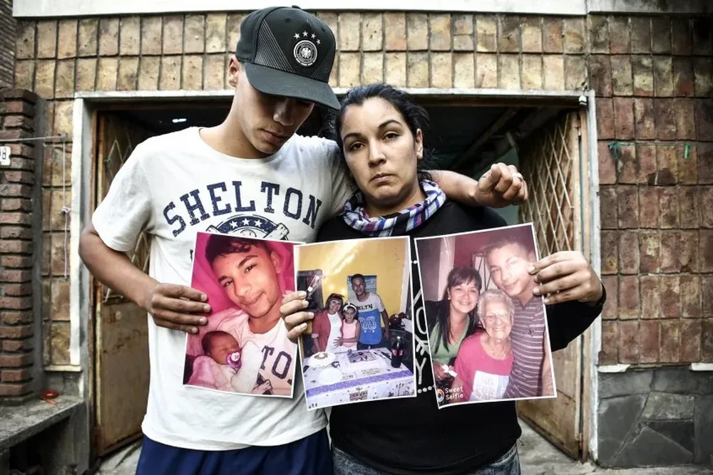 Martín y Lucía Polumbo son hermano y tía del joven asesinado