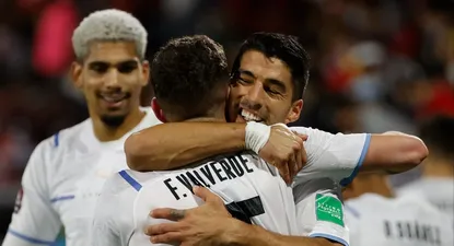 Valverde y Suárez en la selección