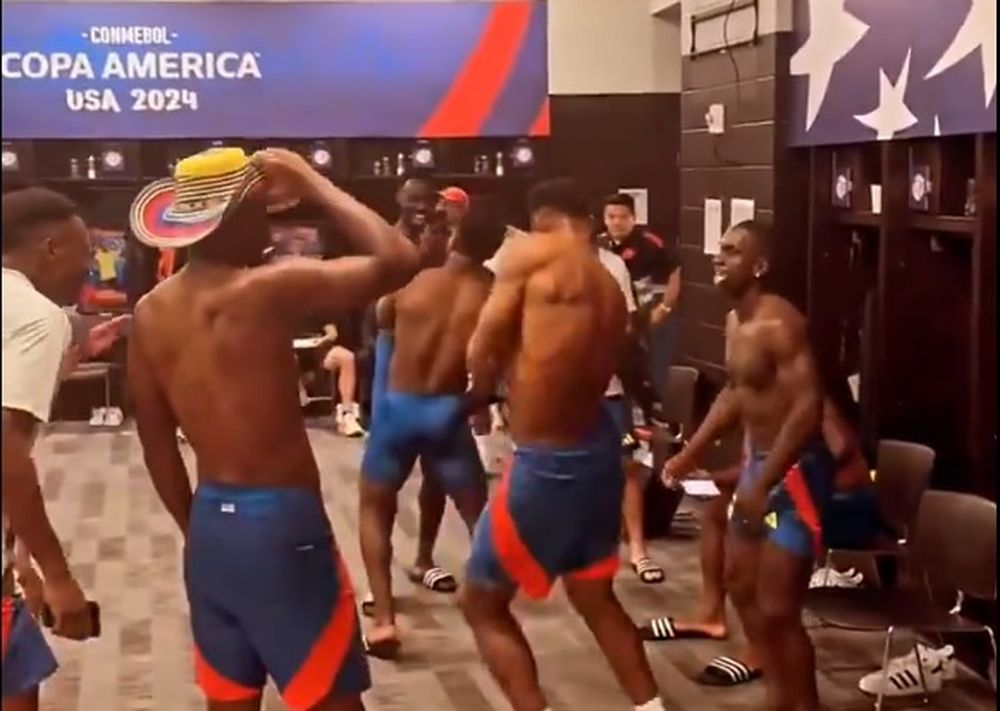 El festejo de Colombia