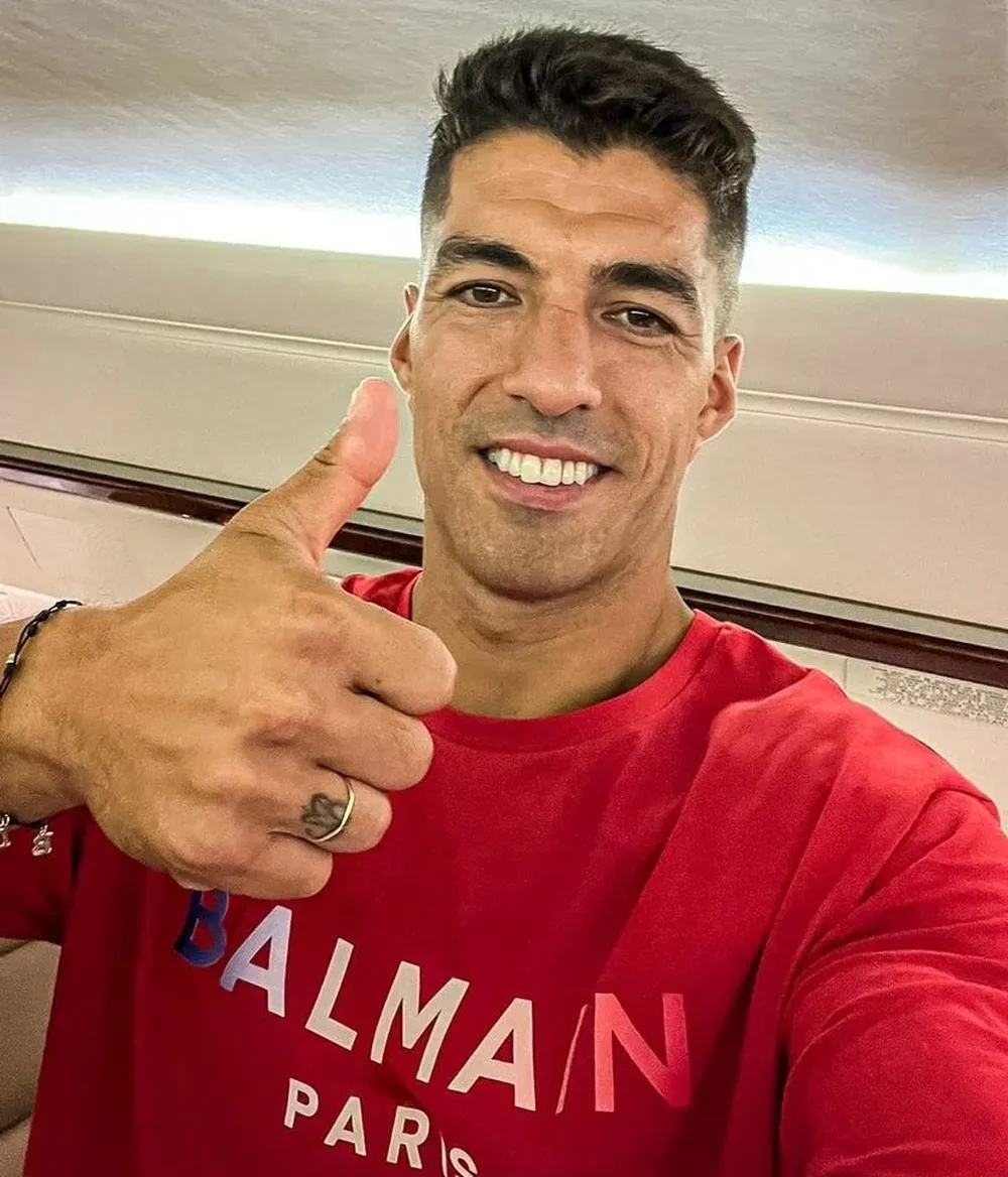 El dedito para arriba de Suárez