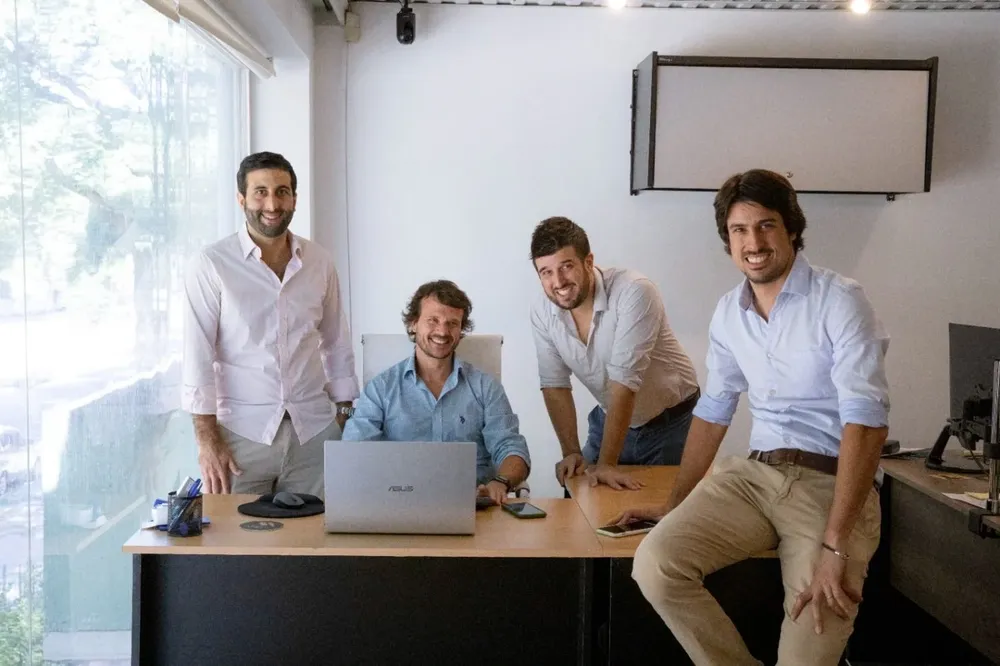 Creadores de Criptala y Tus Giros: Nicolás Barbani, Marcelo Tracogna, Martín Becerra y Juan Becerra.