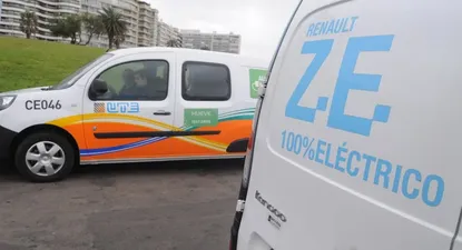 La ruta eléctrica entre Colonia y Punta del Este