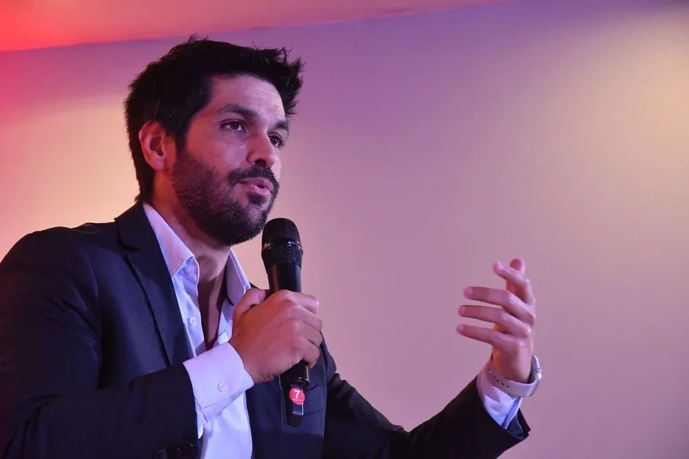 Andrés Ojeda, candidato del Partido Colorado