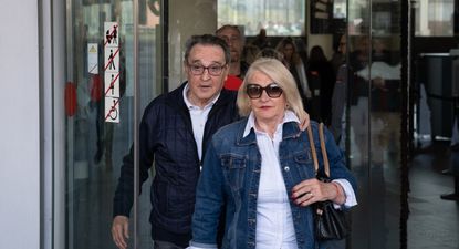 José María Enríquez Negreira y su esposa