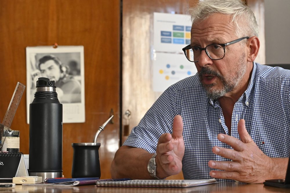 Leonel Briozzo, ministro interino del MSP.