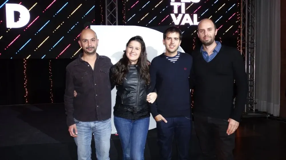 Juan Cardeillac, Jimena Castro, Fernando Cachon y Javier Galli