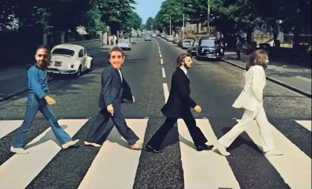 Los Beatles de Liverpool para Thiago Vecino