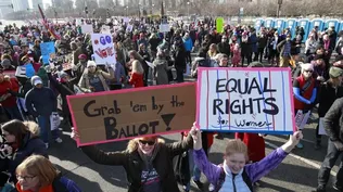 Miles de mujeres volvieron a marchar contra Trump
