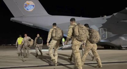 Un tercer avión militar enviado por España evacuó a 68 personas de Líbano