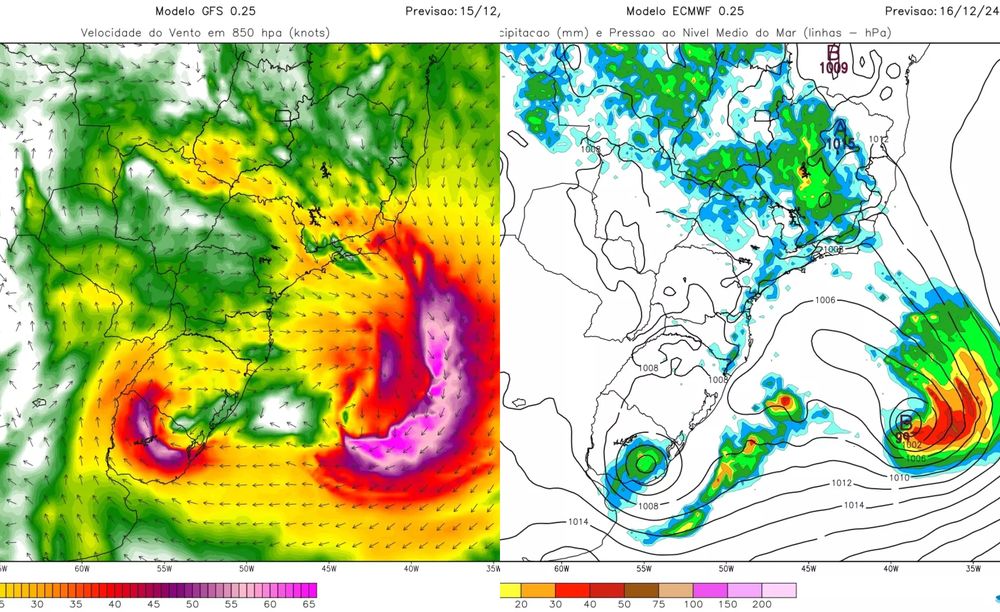 Metsul avisó por dos sistemas ciclónicos
