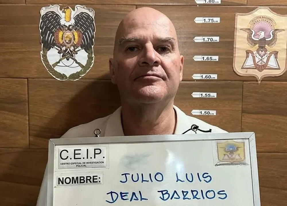 Detención de Julio Luis Deal Barrios en Bolivia