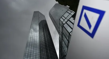 Sede de Deutsche Bank en Fráncfort, Alemania