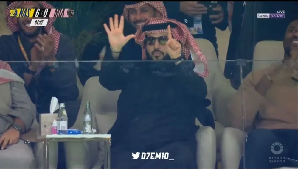 Turki Al Sheikh y su 6-0