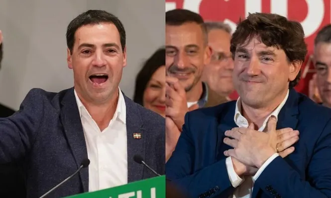 Pradales, del PNV, y Andueza , del PSE-EE.