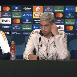 Carlo Ancelotti y Federico Valverde Carlo Ancelotti y Federico Valverde