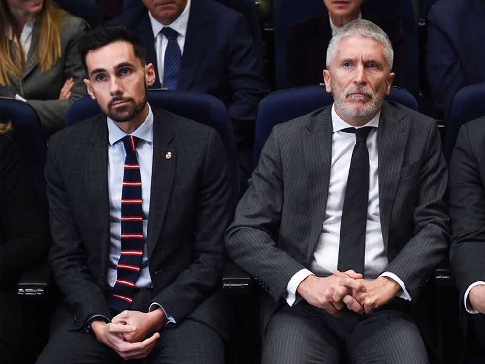 Rafael Pérez y Fernando Grande-Marlaska