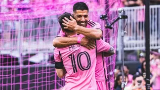 Luis Suárez y Lionel Messi