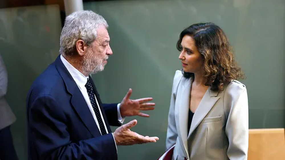 Isabel Díaz Ayuso y su jefe de Gabinete, Miguel Ángel Rodríguez
