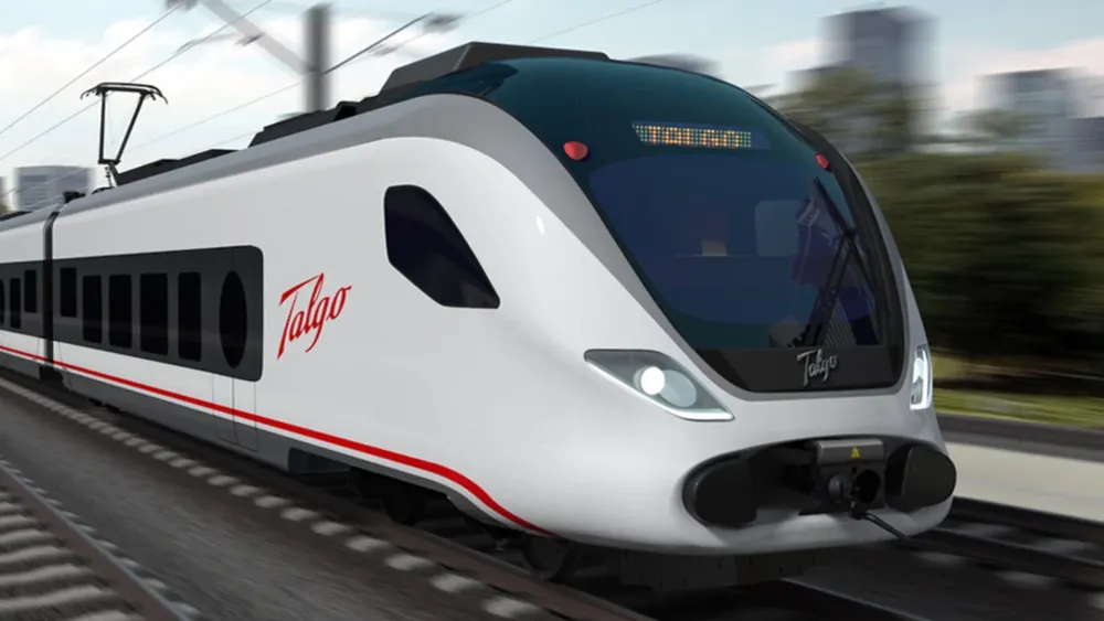 Un tren de la empresa española Talgo