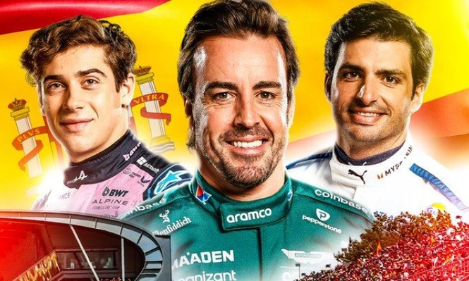 Polémica por la presencia de Franco Colapinto en el anuncio del GP de España de la F1.