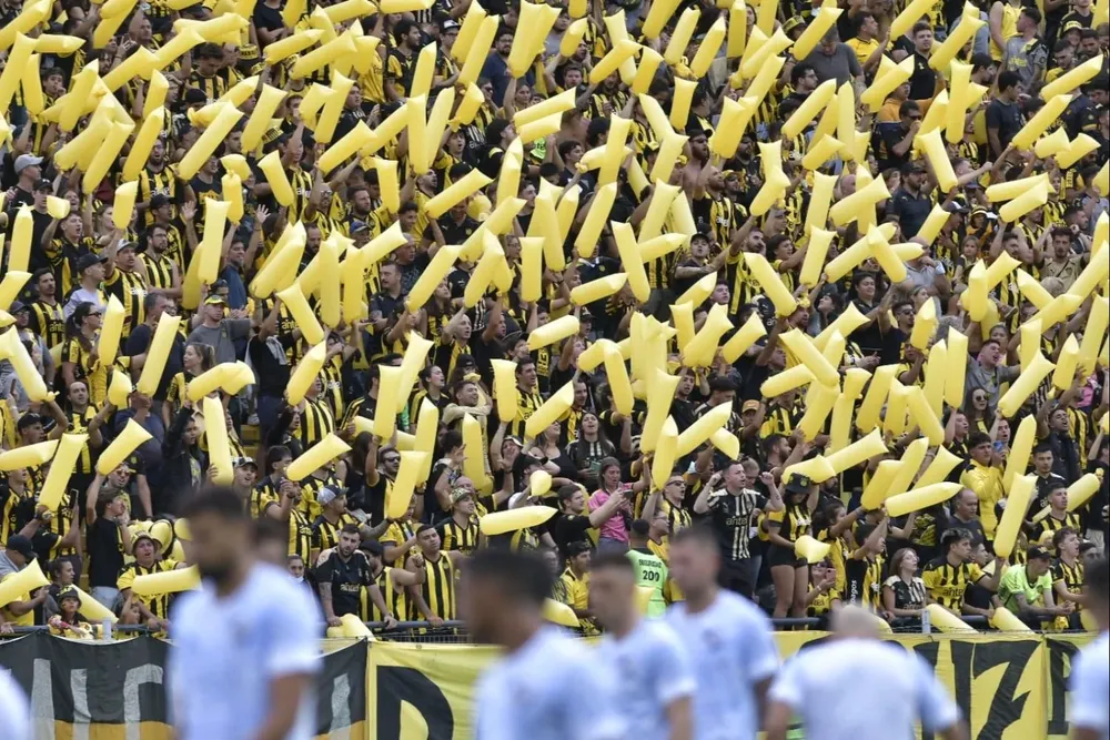 La hinchada de Peñarol