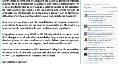 Mr. Bricolage anuncia el cierre de sus locales