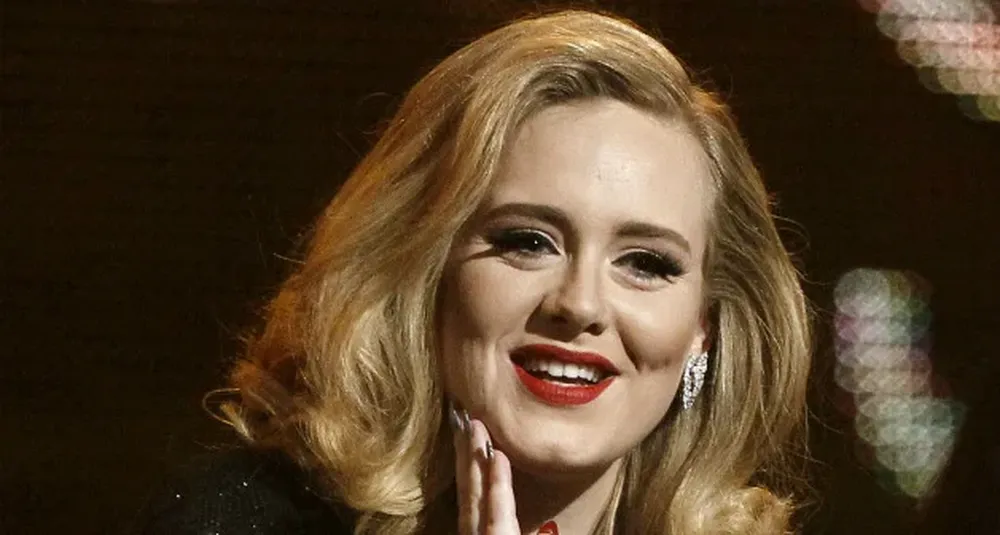 Adele, en su noche de gloria