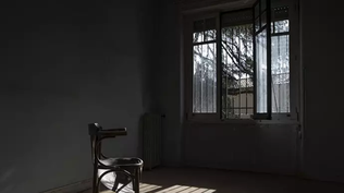 Una de las habitaciones de la casa Vicente Aleixandre, en Madrid