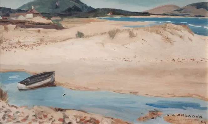 Castells subastó pintura uruguaya