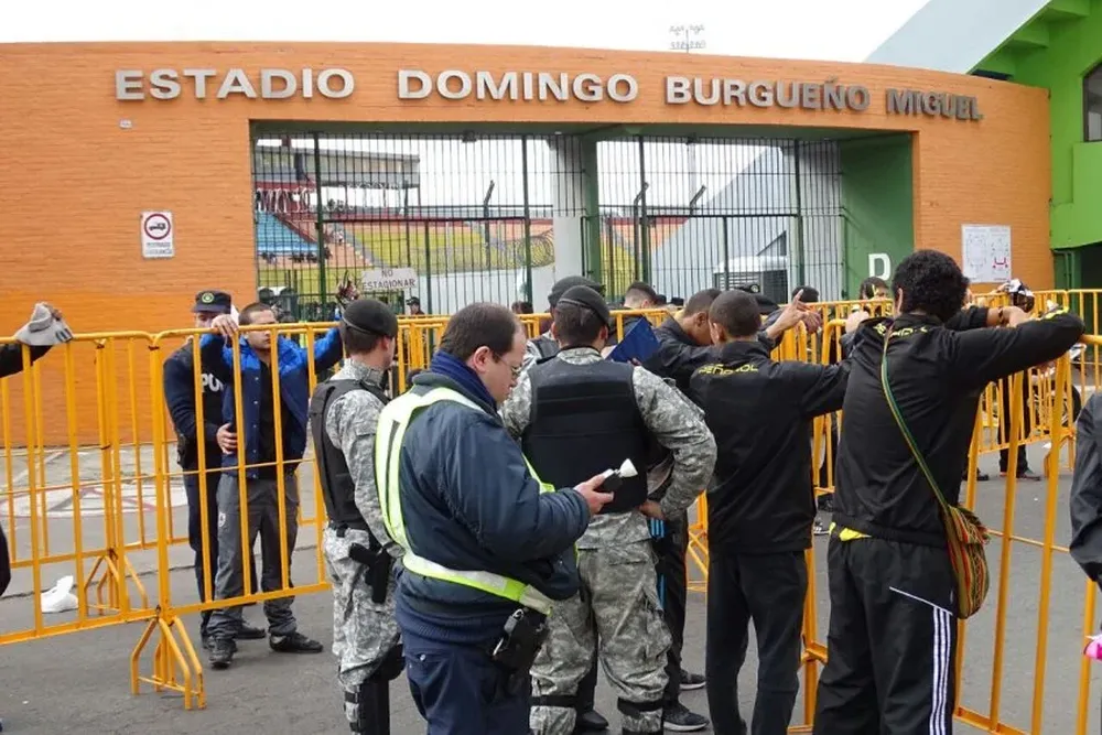 Algunos de los detenidos en el Campus
