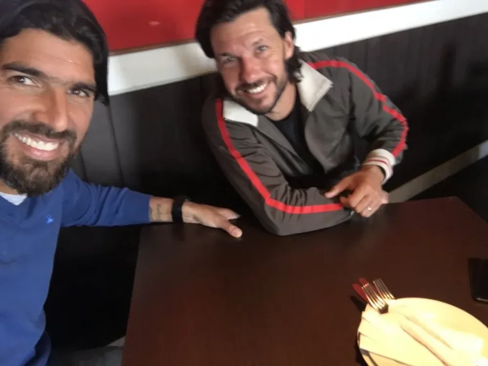 Abreu tras el episodio de la mesa voladora